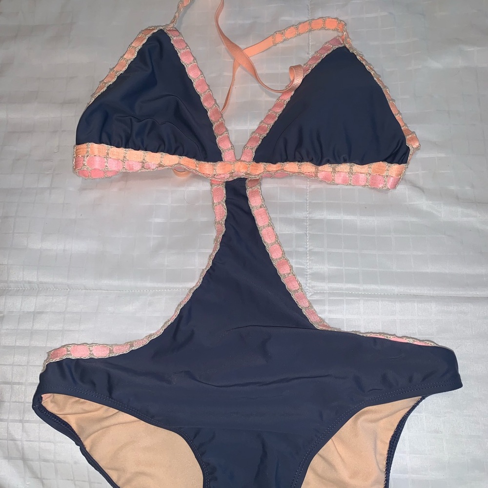 One piece bathing suit